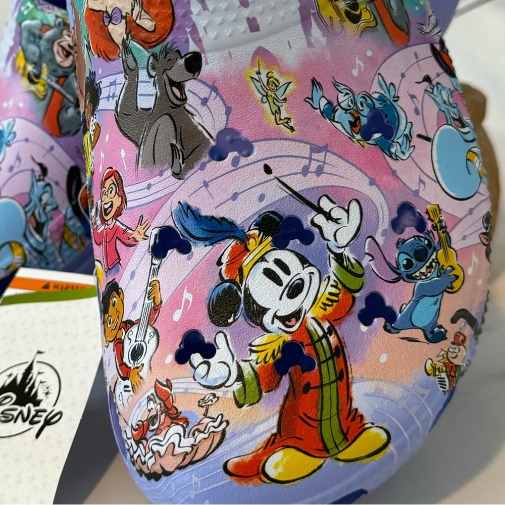NWT Disney 100 Moments Special Edition Crocs Men’s size 10 REDUCED SHIPPING - Picture 3 of 6